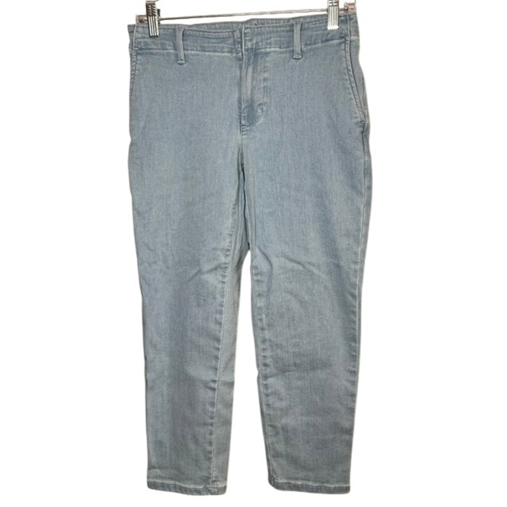 J. Jill Denim Light Wash Jean Ankle Trouser Slim Leg Pants 6P Petite